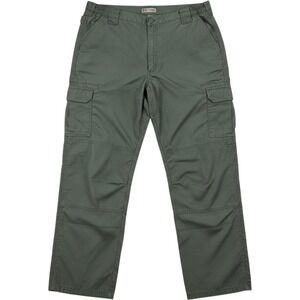 5.11 Tactical Cargo Pants Mens 42x34 Ripstop Cotton Green
